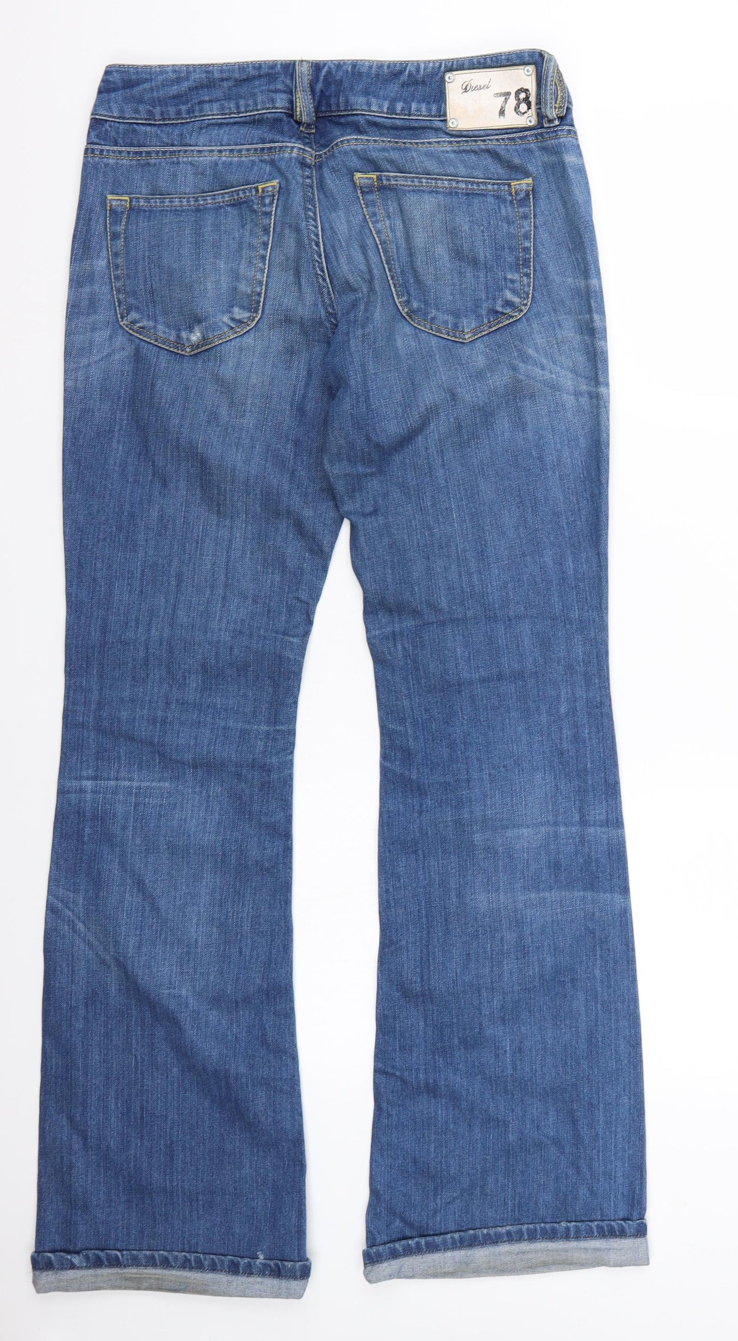 Diesel Womens Blue   Bootcut Jeans Size 29 L32 in