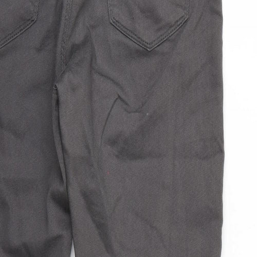 Marks and Spencer Womens Grey   Straight Jeans Size 10 L25 in