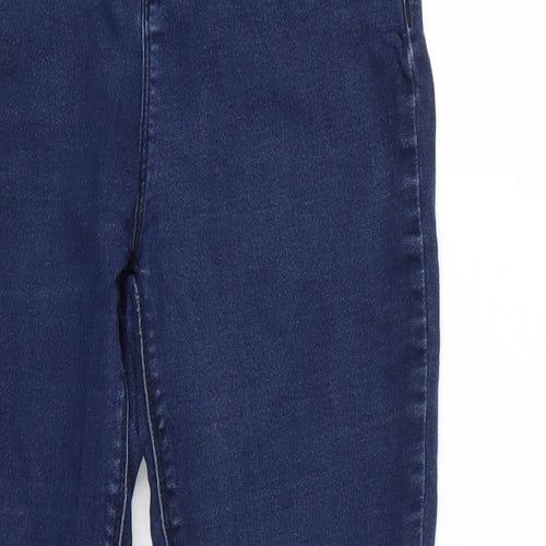 Peacocks Womens Blue   Skinny Jeans Size 10 L29 in