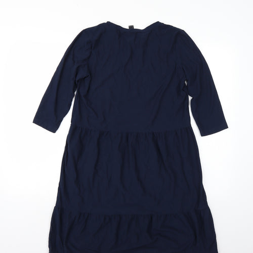 ESMARA Womens Blue  Rayon A-Line  Size 8