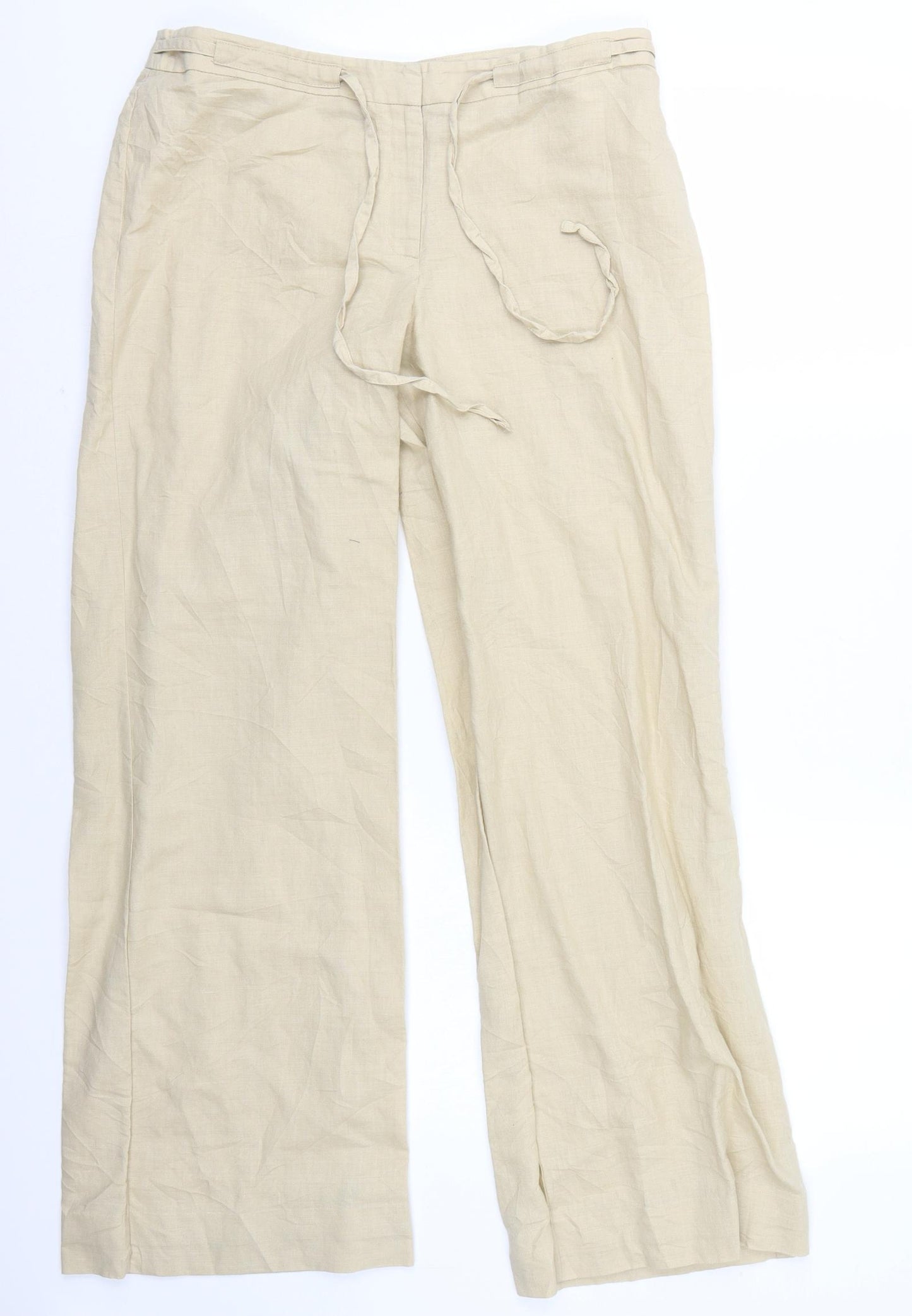 Florence & Fred Womens Beige   Trousers  Size 12 L28 in