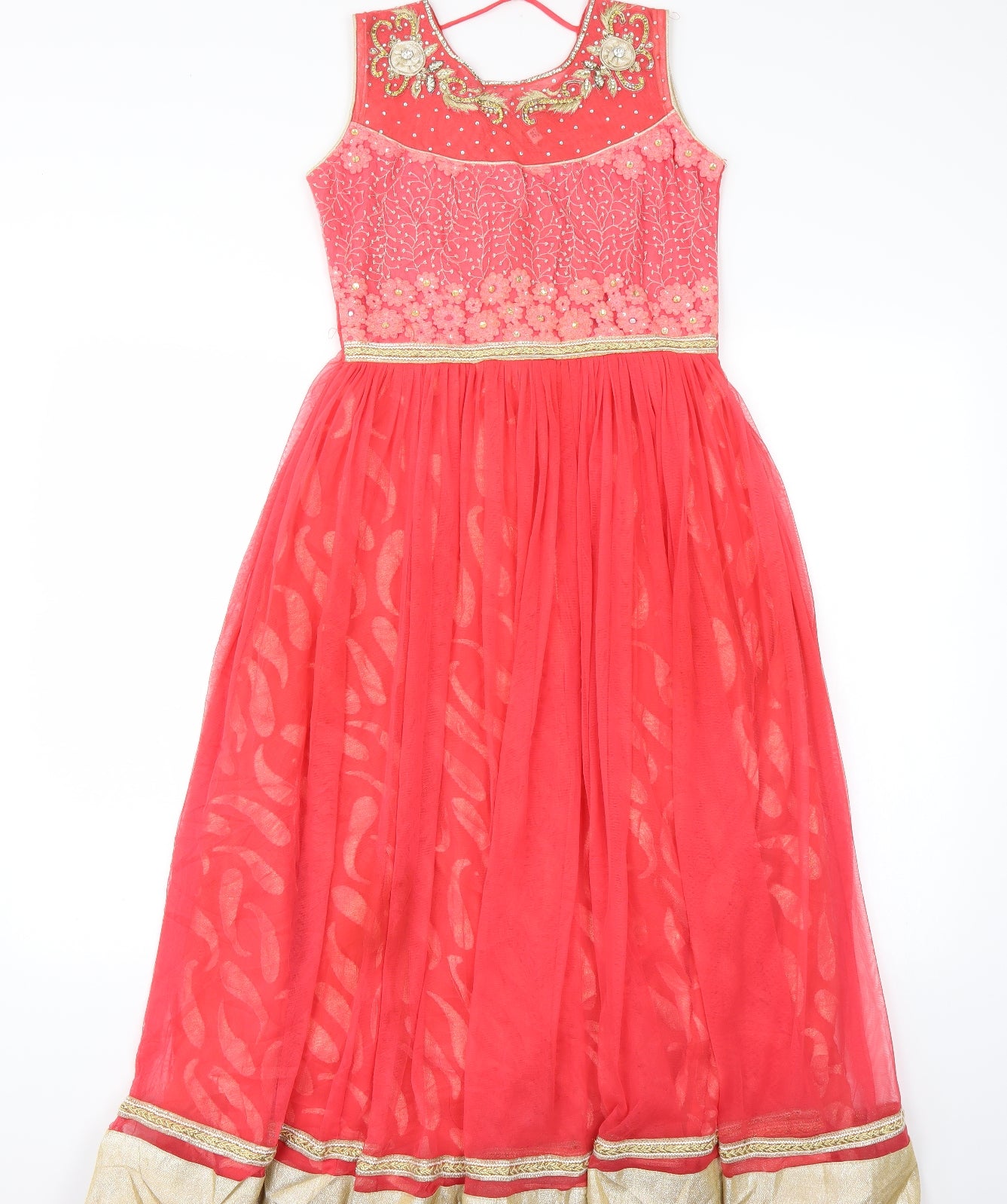 Preworn Womens Pink   Ball Gown  Size 32