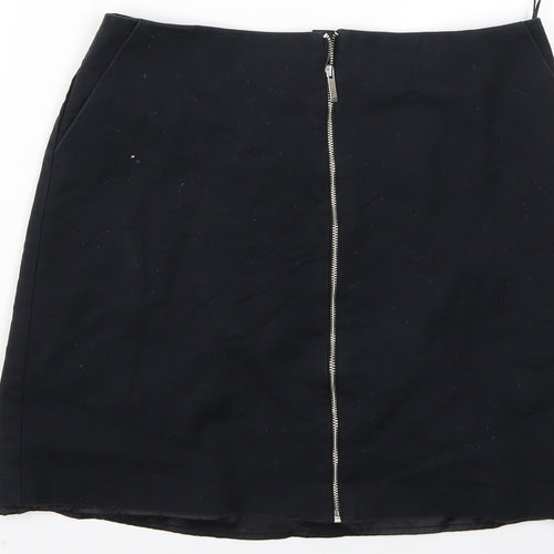 Oasis Womens Blue   A-Line Skirt Size 12