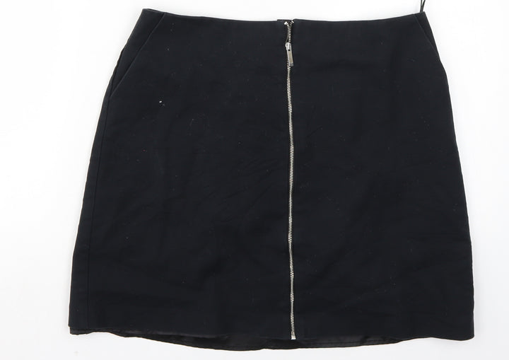 Oasis Womens Blue   A-Line Skirt Size 12
