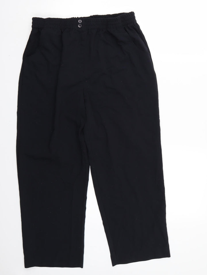 Damart Womens Blue Trousers Size 16 L25 in