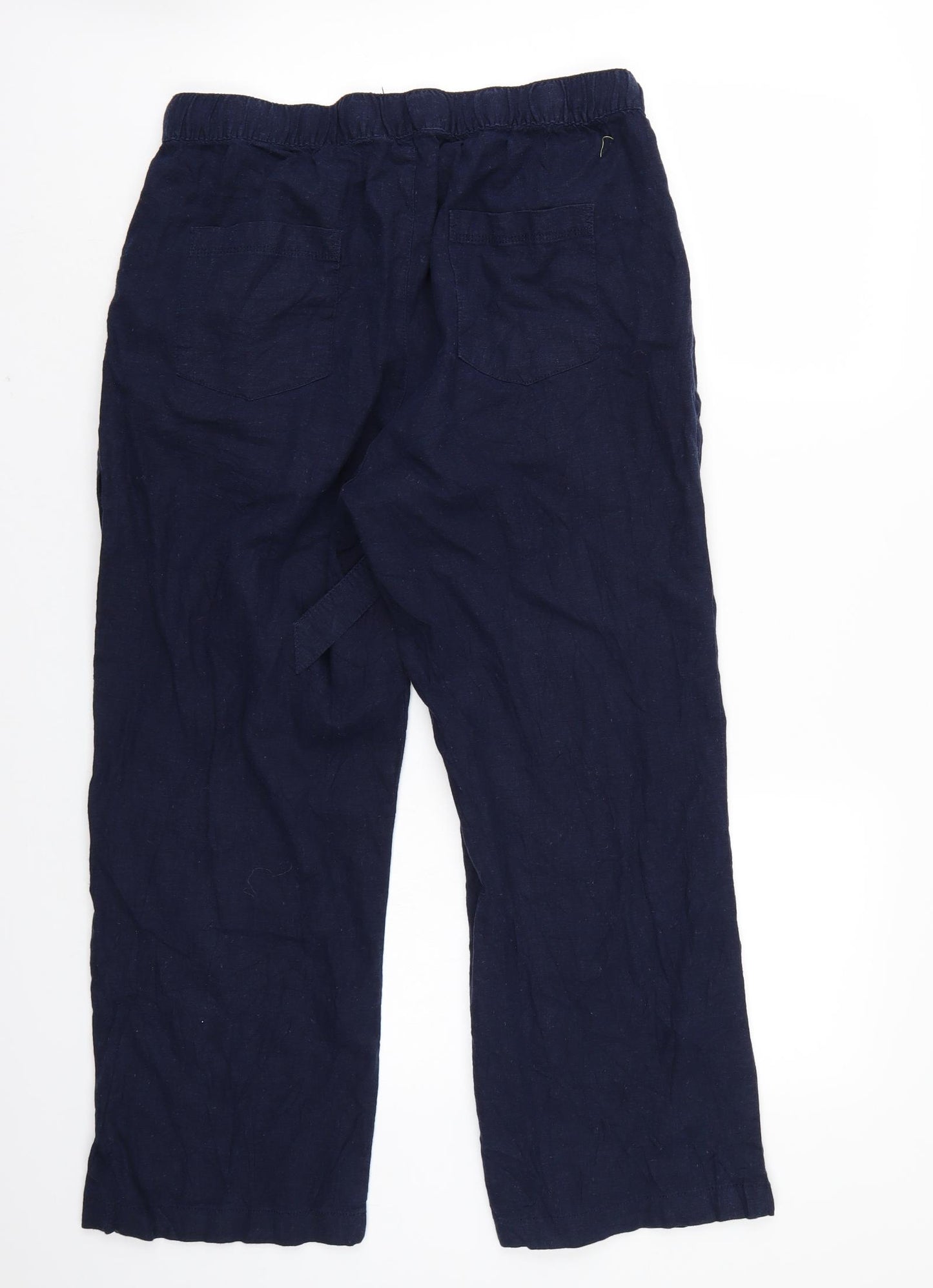 Bonmarché Womens Blue   Trousers  Size 14 L26 in