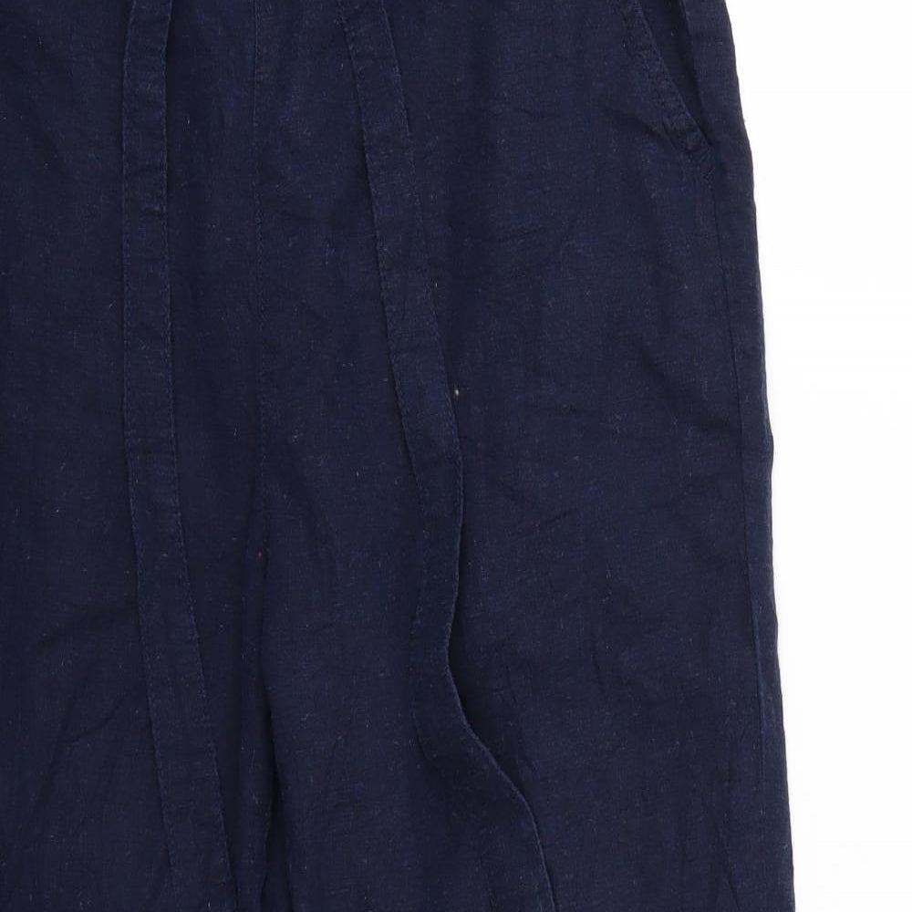 Bonmarché Womens Blue   Trousers  Size 14 L26 in