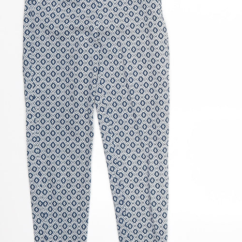H&M Womens White   Trousers  Size XS L25 in