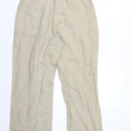 Cotton Traders Womens Beige   Trousers  Size 14 L27 in