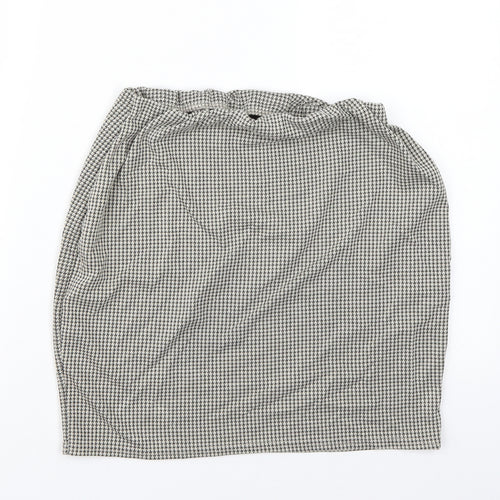 Newlook Womens Brown   A-Line Skirt Size 14