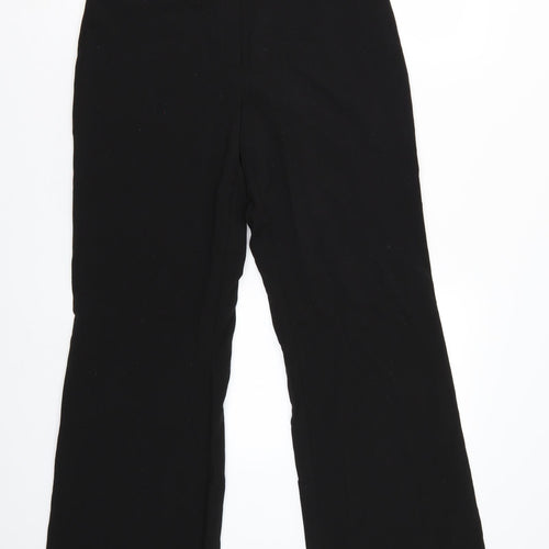 Debenhams Womens Black   Trousers  Size 10 L27 in