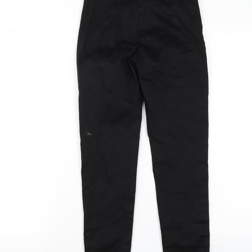 H&M Womens Black   Trousers  Size 4 L29 in
