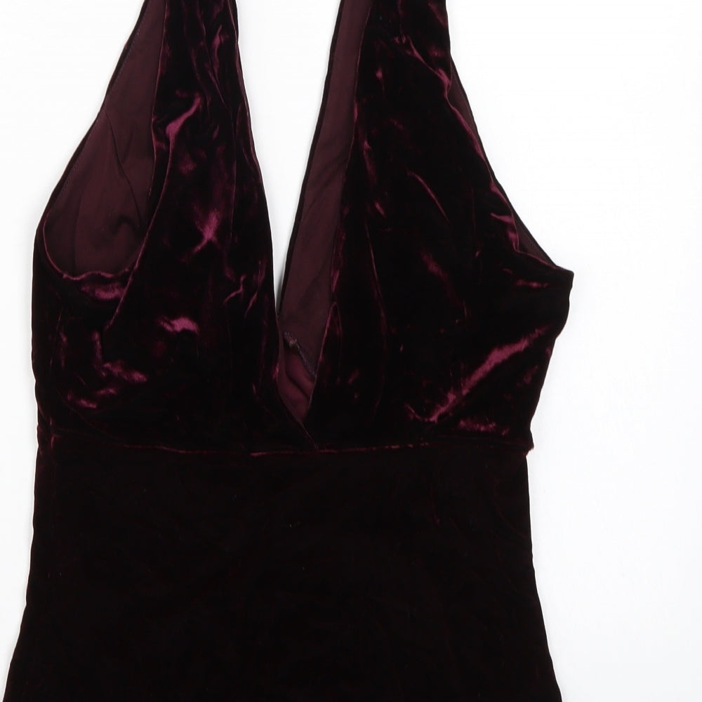 Newlook Womens Purple   Bodysuit One-Piece Size 12