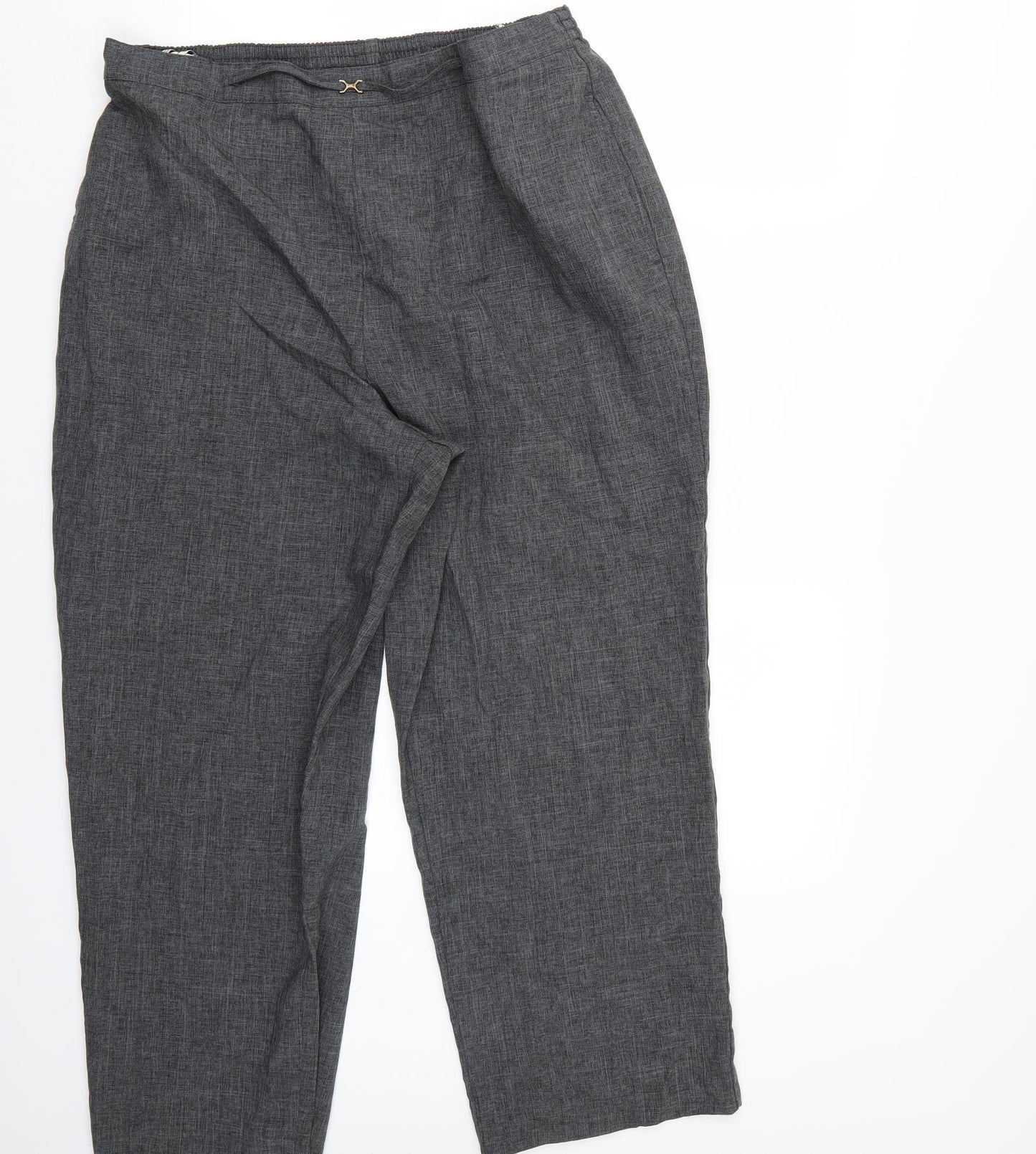 BHS Womens Grey   Trousers  Size 16 L26 in