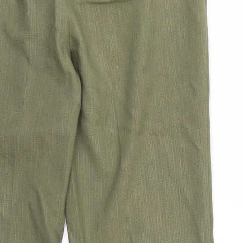 Marks and Spencer Womens Green   Trousers  Size 16 L26 in