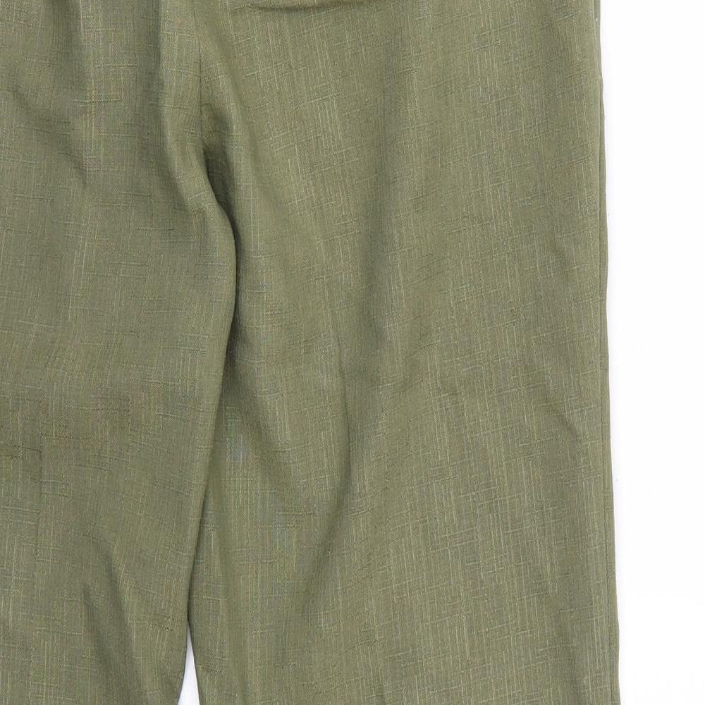 Marks and Spencer Womens Green   Trousers  Size 16 L26 in
