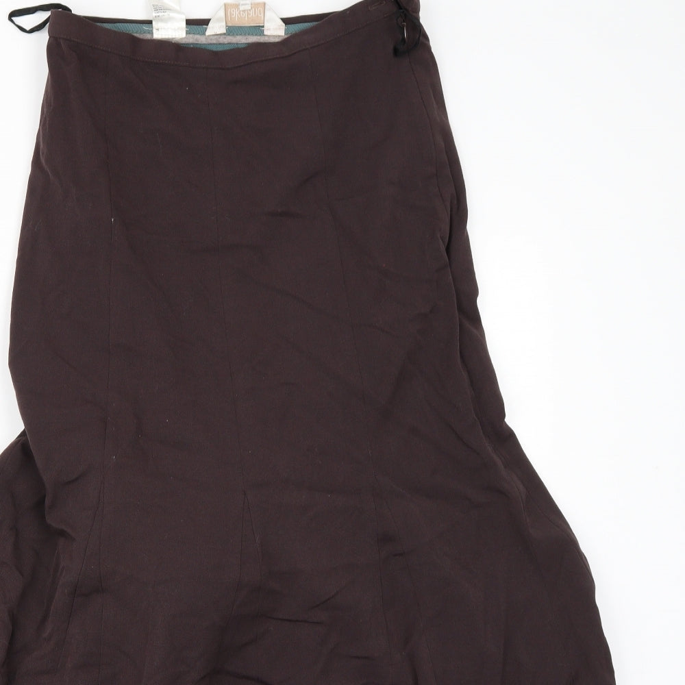 Lakeland Womens Brown   A-Line Skirt Size 10