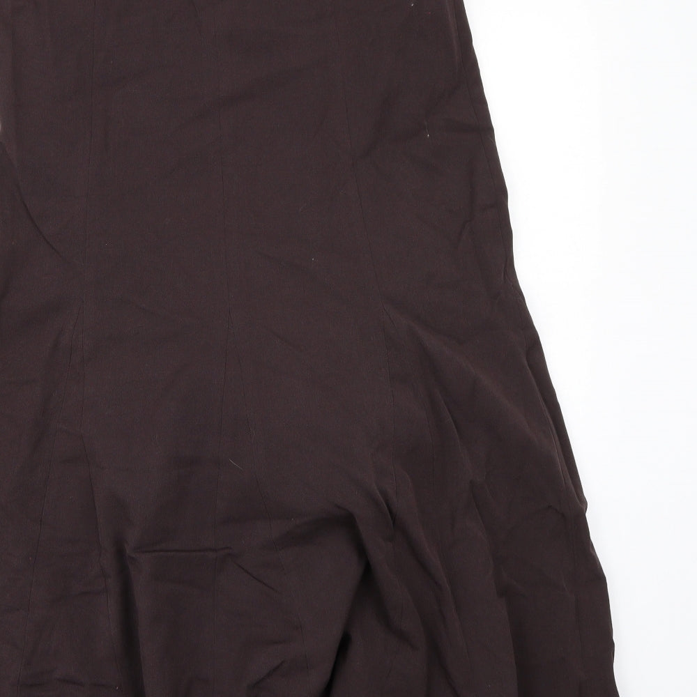 Lakeland Womens Brown   A-Line Skirt Size 10