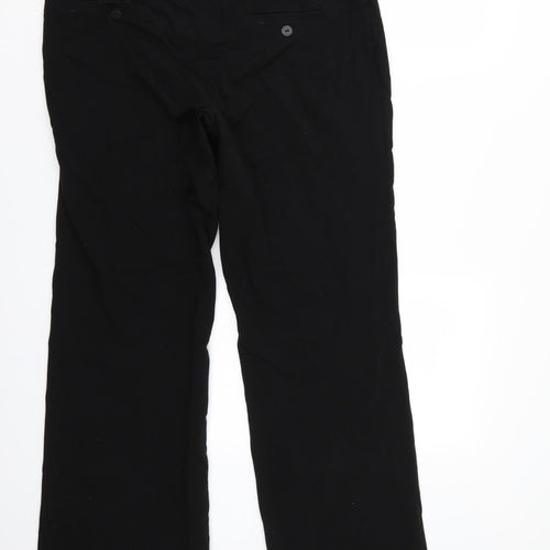 F&F Womens Black   Trousers  Size 14 L30 in