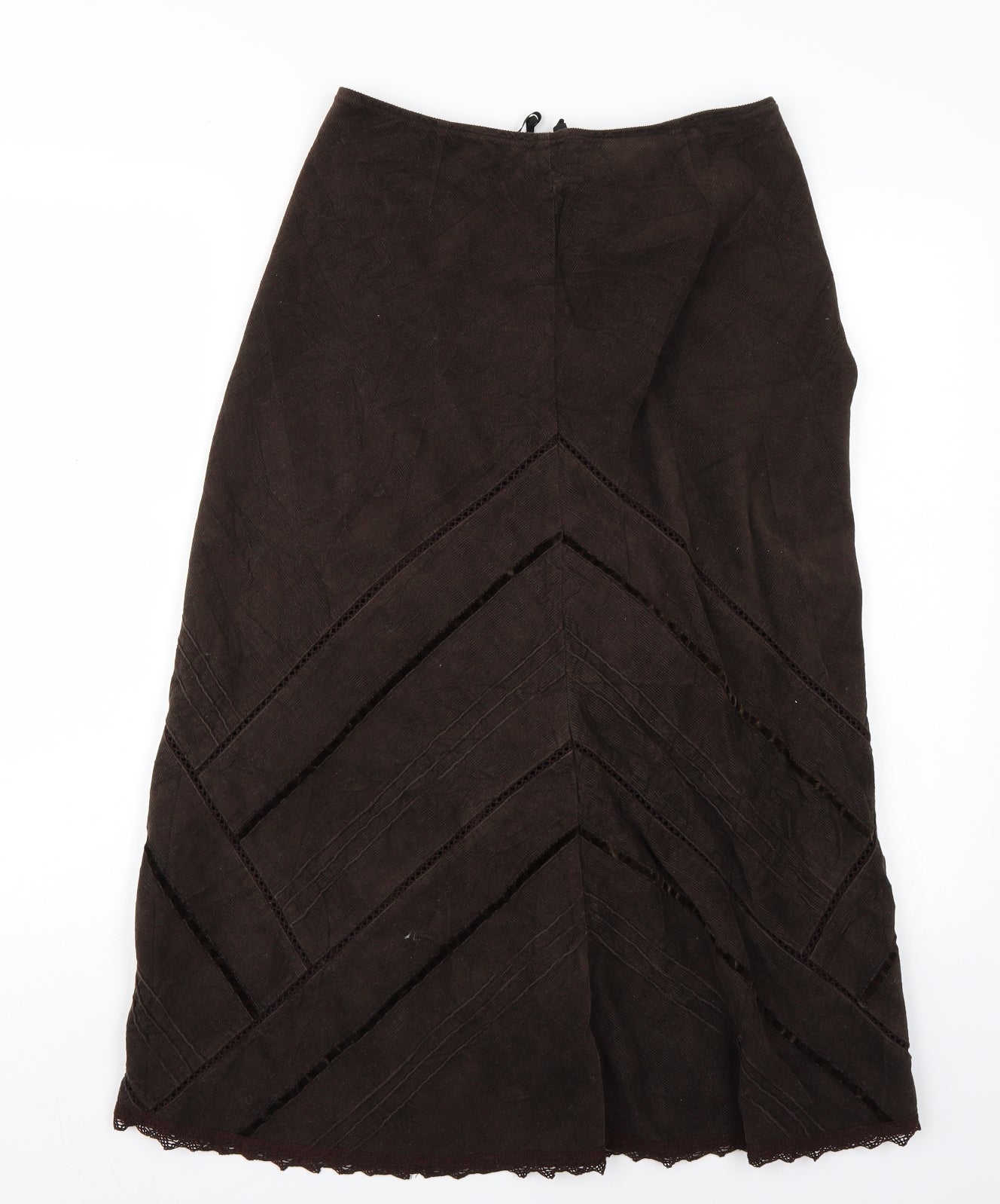 Marks and Spencer Womens Brown   A-Line Skirt Size 10