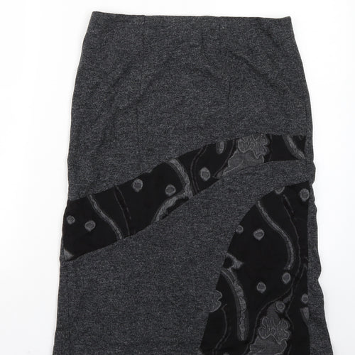 Tina taylor Womens Grey   A-Line Skirt Size S  - l