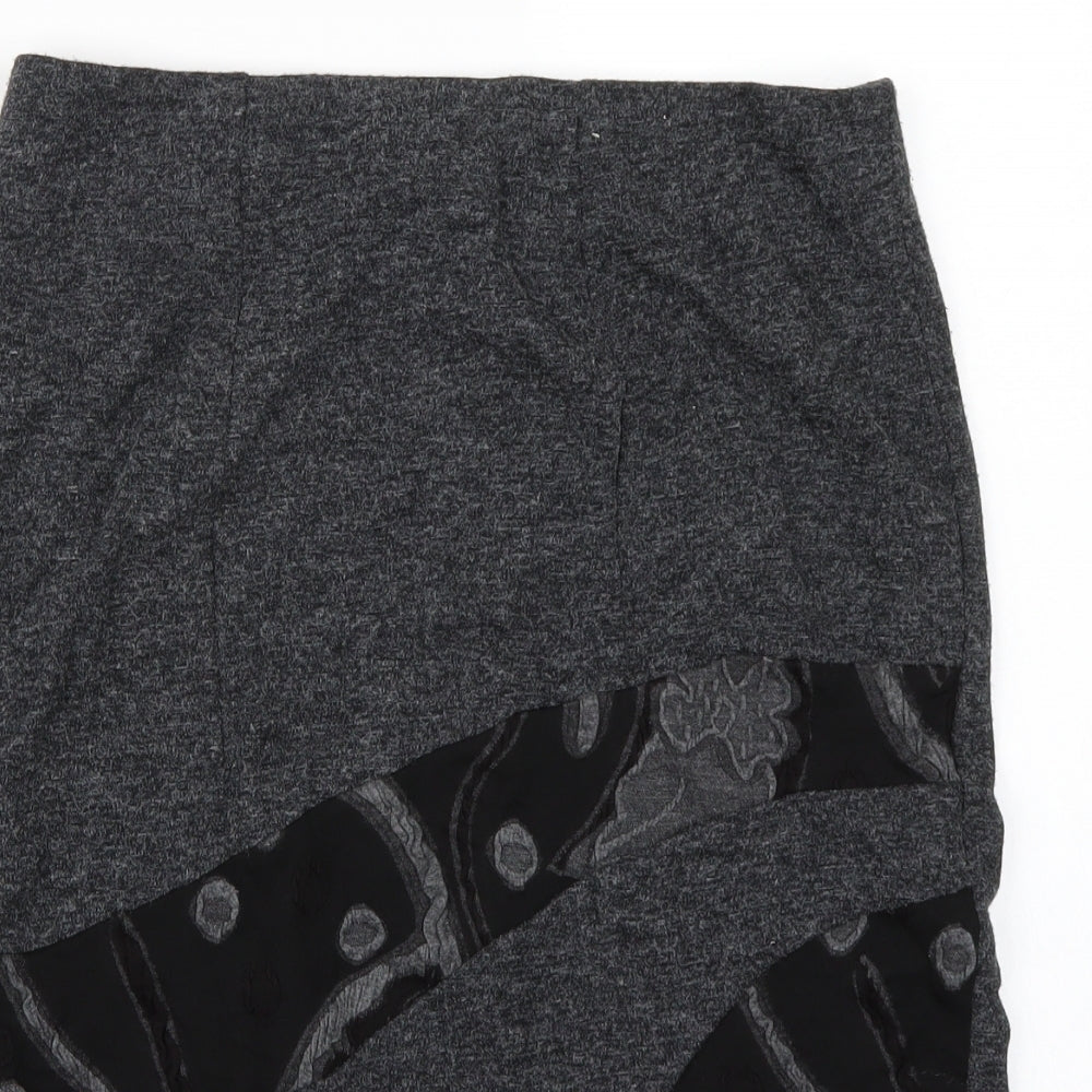 Tina taylor Womens Grey   A-Line Skirt Size S  - l