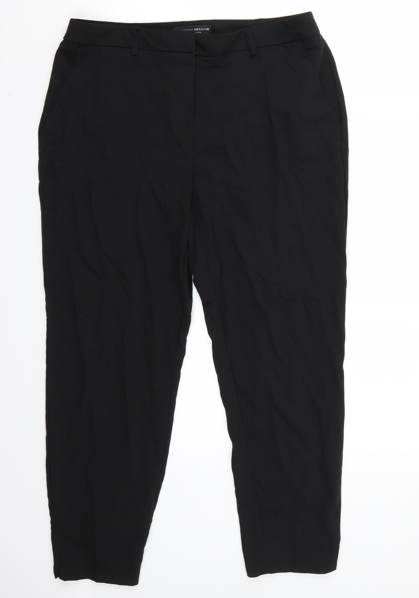 Dorothy Perkins Womens Black   Trousers  Size 12 L26 in