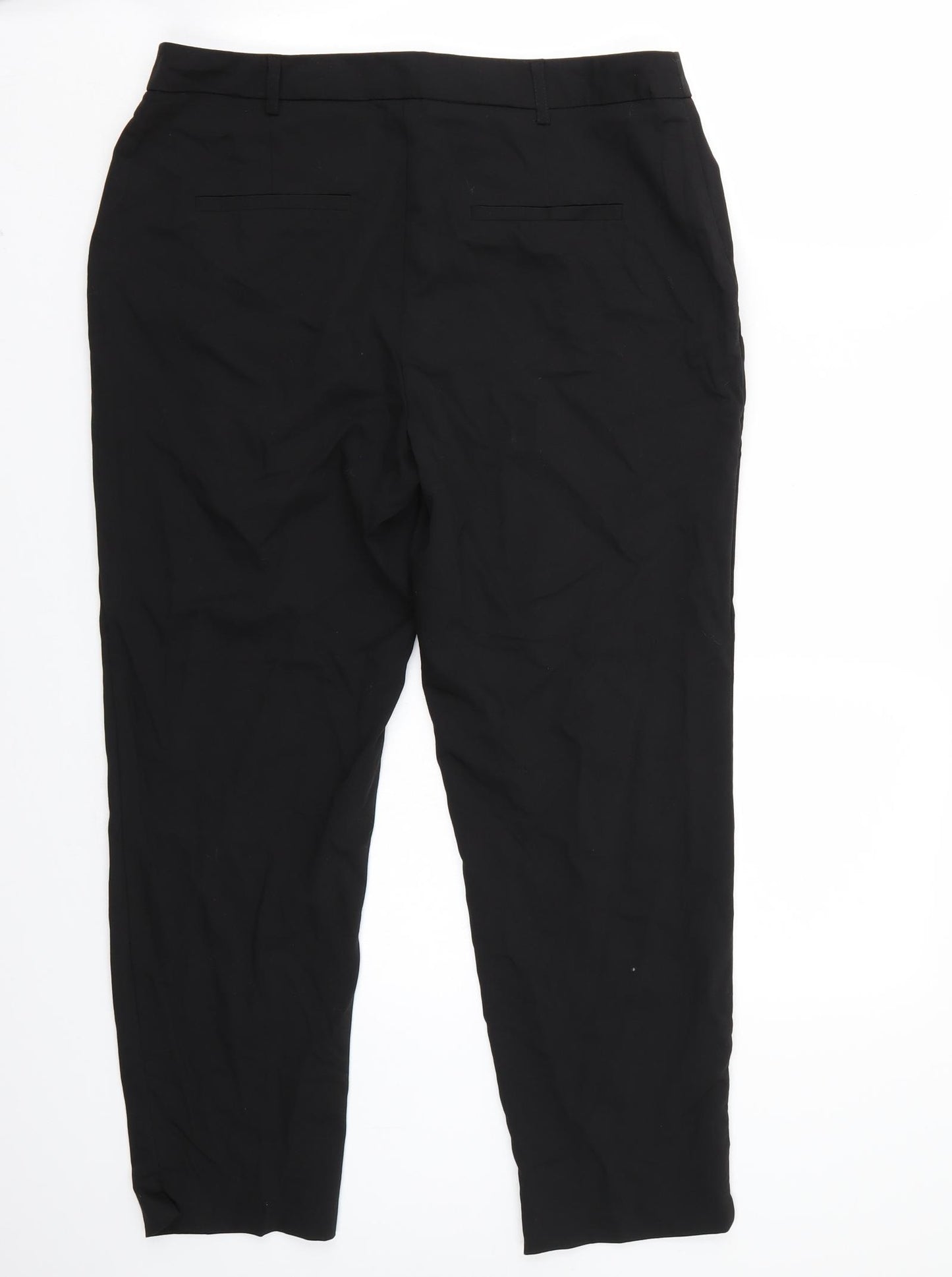 Dorothy Perkins Womens Black   Trousers  Size 12 L26 in