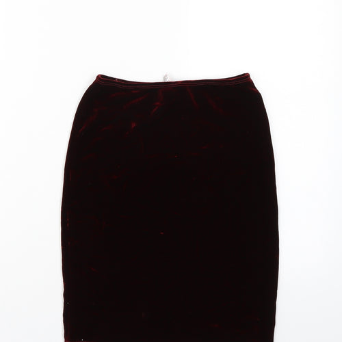 American Apparel Womens Purple   A-Line Skirt Size M