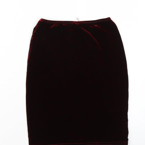 American Apparel Womens Purple   A-Line Skirt Size M