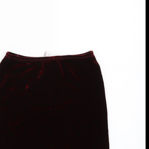 American Apparel Womens Purple   A-Line Skirt Size M