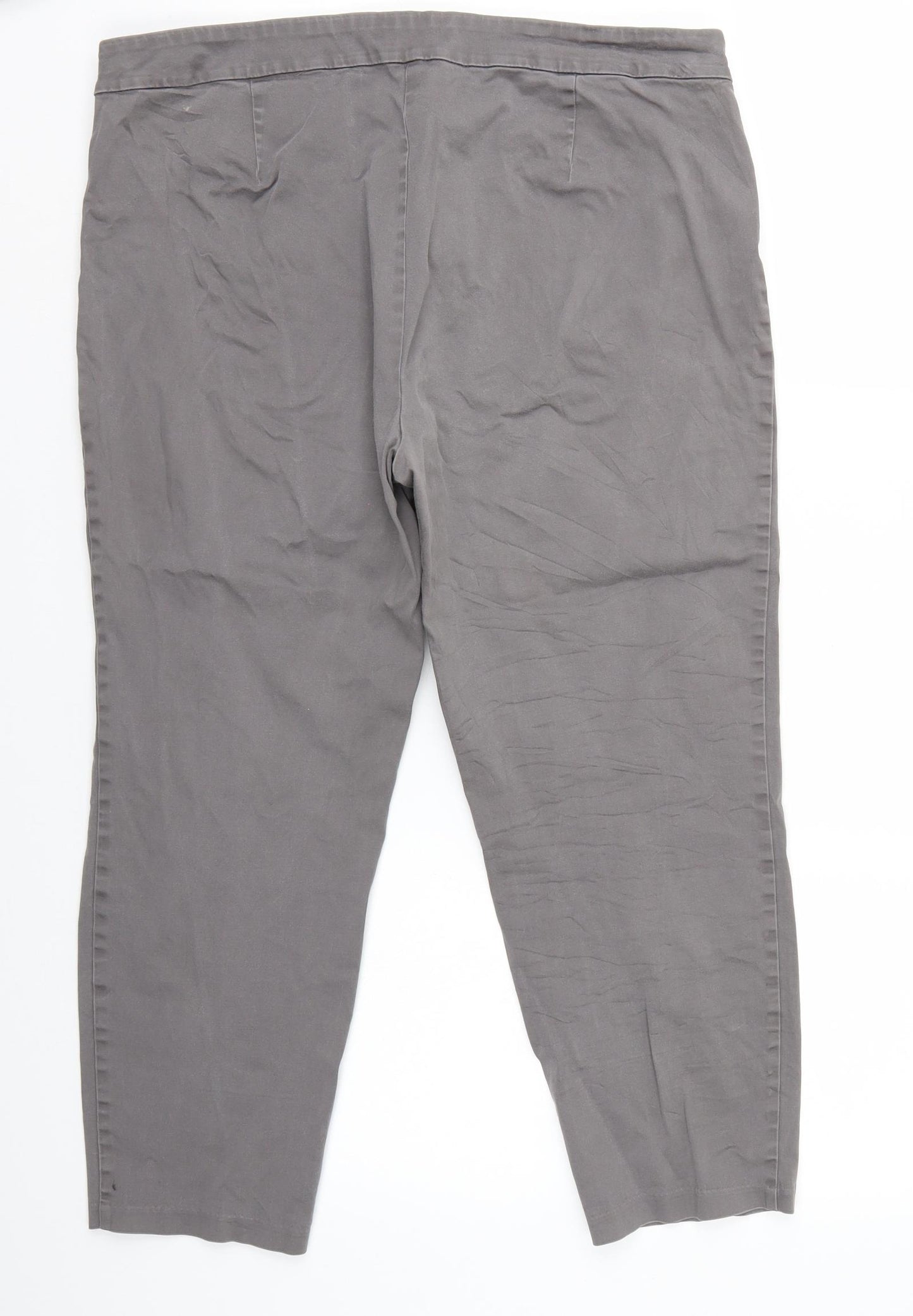Marks and Spencer Womens Grey   Trousers  Size 16 L23 in