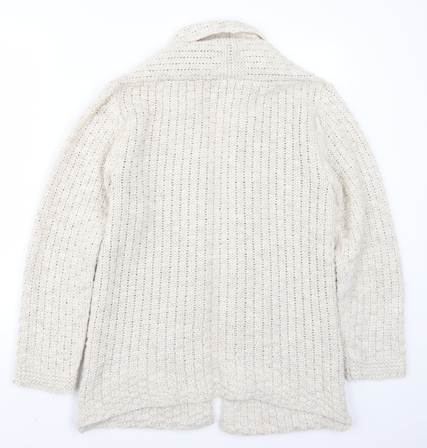 Pullover Womens Ivory   Cardigan Jumper Size L