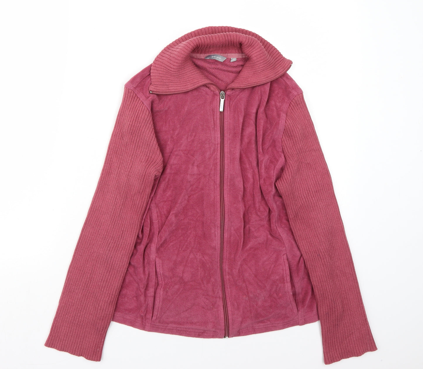 Per Una Womens Pink   Jacket Coat Size L