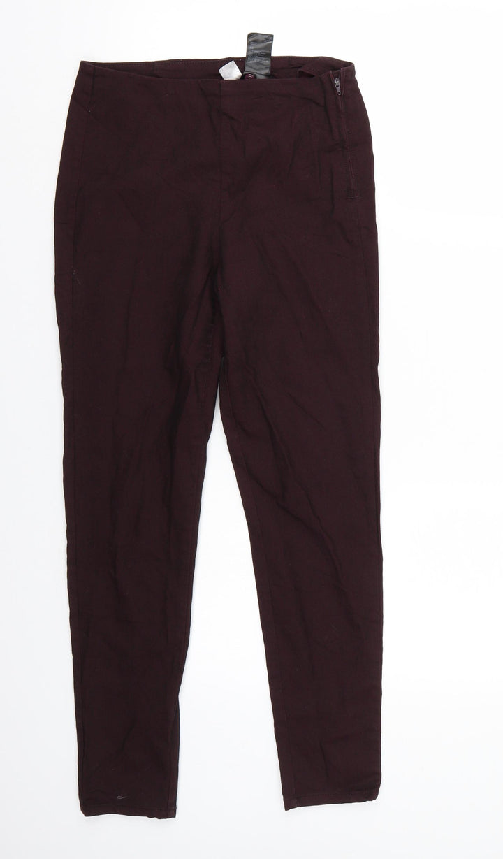 H&M Womens Purple Jegging Jeans Size 10 L27 in
