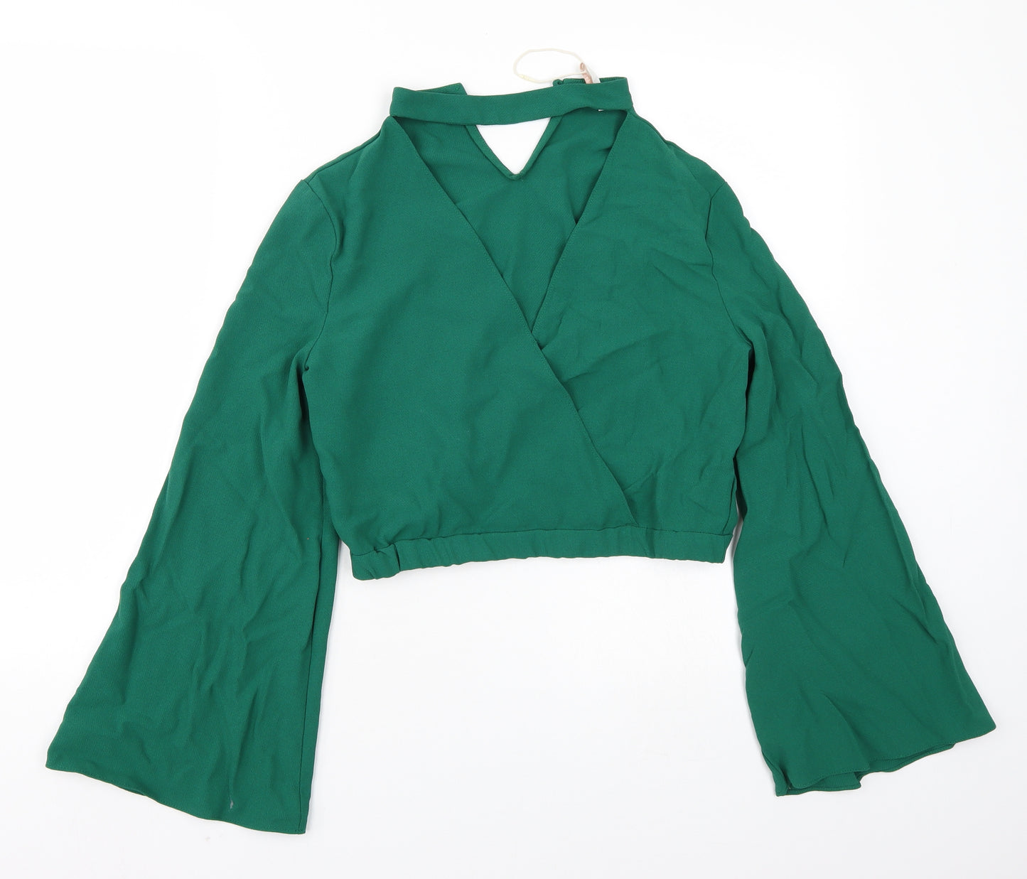 Zara Womens Green   Basic T-Shirt Size M