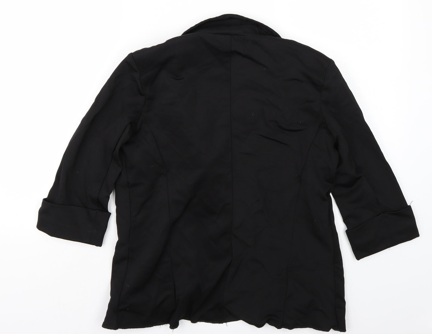 Model Womens Black   Jacket Blazer Size L