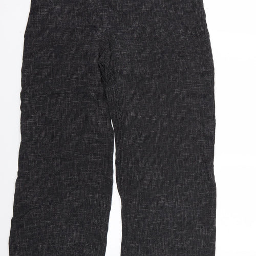 Marks and Spencer Womens Black   Trousers  Size 14 L27 in