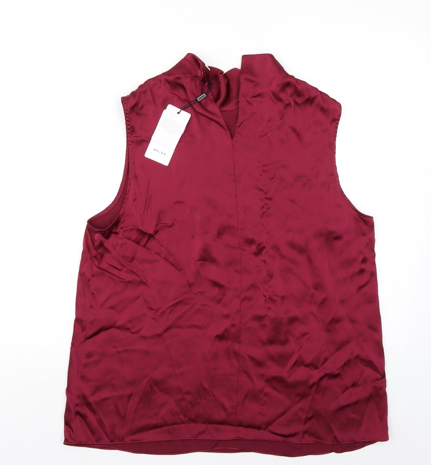 Reiss Womens Purple   Basic T-Shirt Size 14