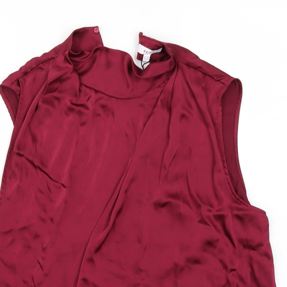 Reiss Womens Purple   Basic T-Shirt Size 14