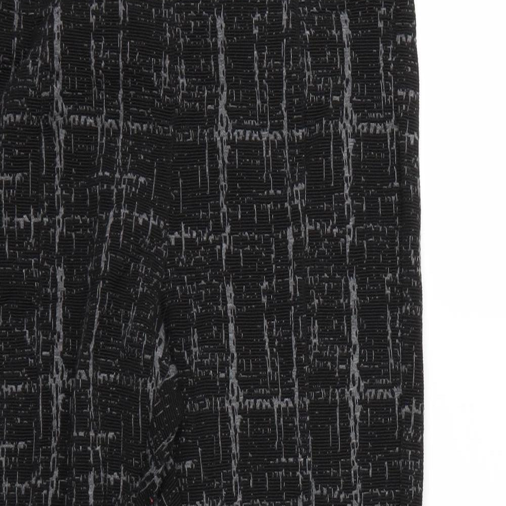 NEXT Womens Black   Trousers  Size 12 L23 in