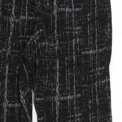 NEXT Womens Black   Trousers  Size 12 L23 in