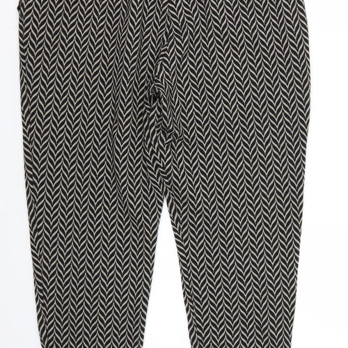 NEXT Womens Black   Trousers  Size 14 L25 in