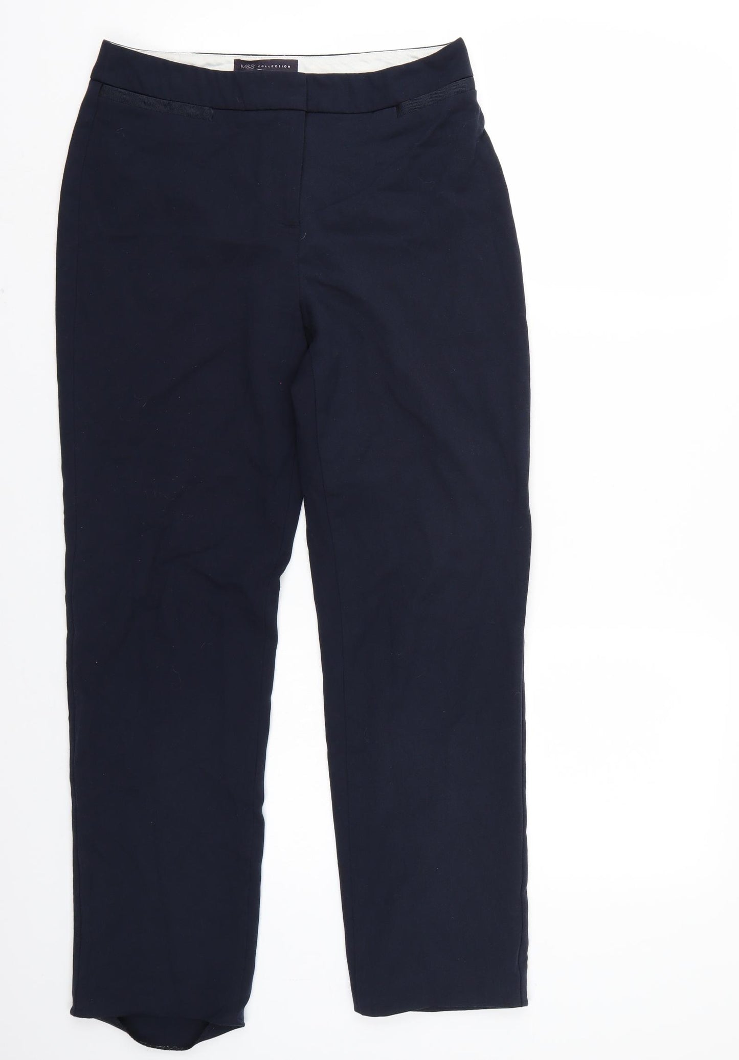 Marks and Spencer Womens Blue   Trousers  Size 8 L28 in