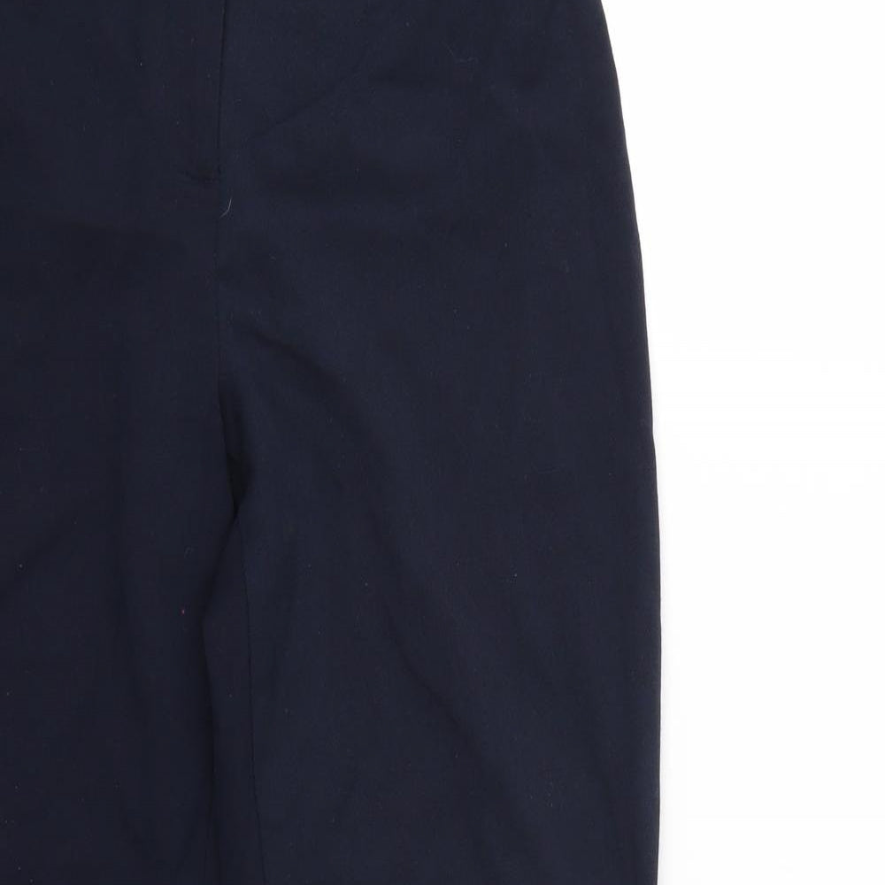 Marks and Spencer Womens Blue   Trousers  Size 8 L28 in