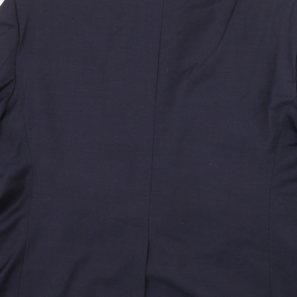 Marks and Spencer Mens Blue   Jacket Suit Jacket Size XL