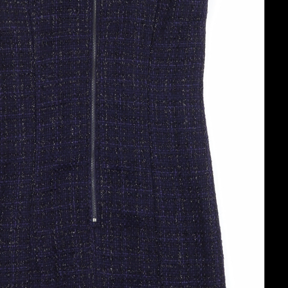 M&Co Womens Blue   A-Line  Size 12