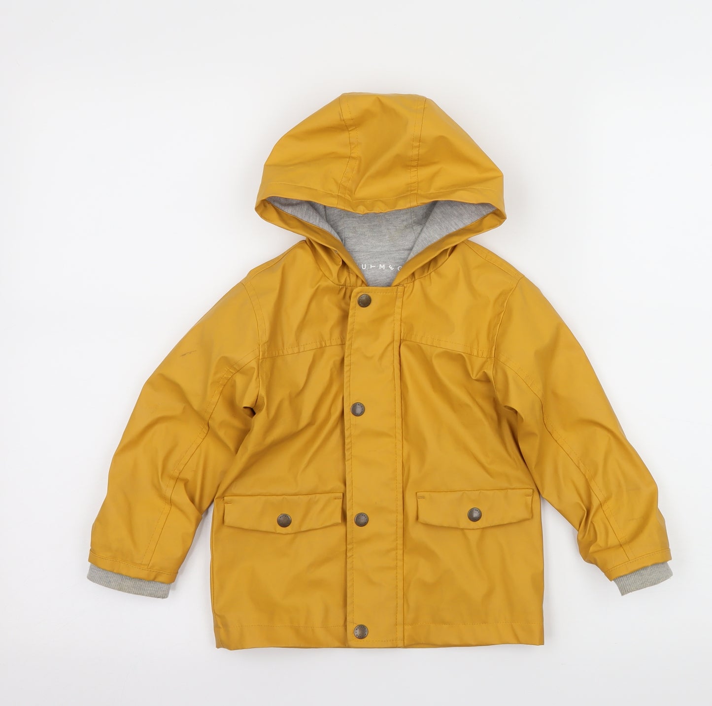/nutmeg Boys Yellow   Jacket  Size 18-24 Months