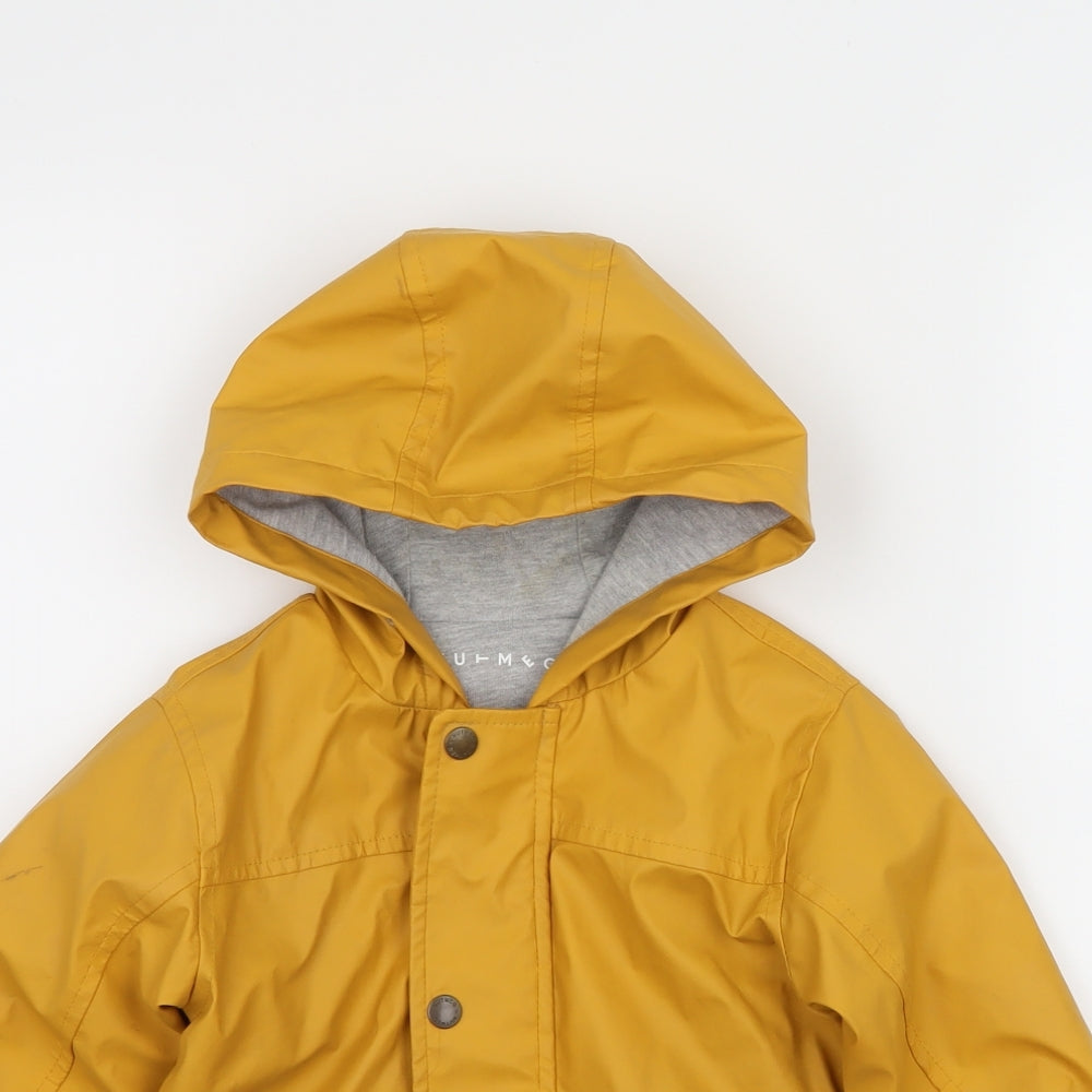 /nutmeg Boys Yellow   Jacket  Size 18-24 Months