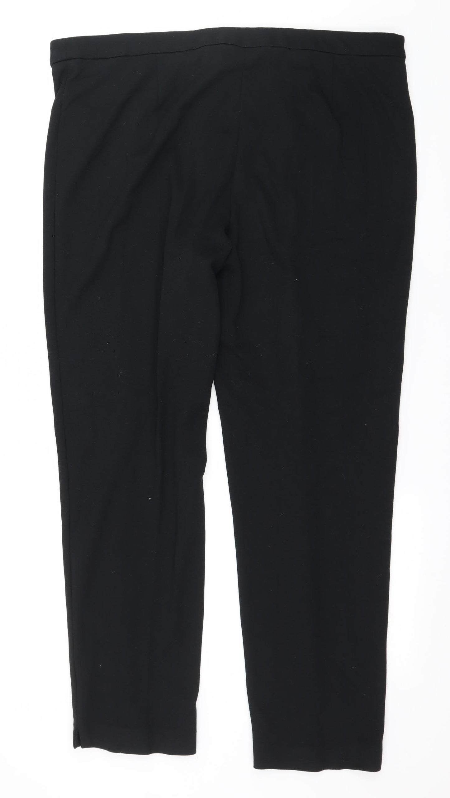 Marks and Spencer Womens Black   Trousers  Size 18 L29 in